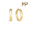 Luxury 18K Gold Hoop Earrings At mintpariz
