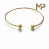 Luxury 18K Gold Bangle Bracelet At mintpariz