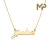 Luxury 18K Gold Personalized Name Necklace At mintpariz